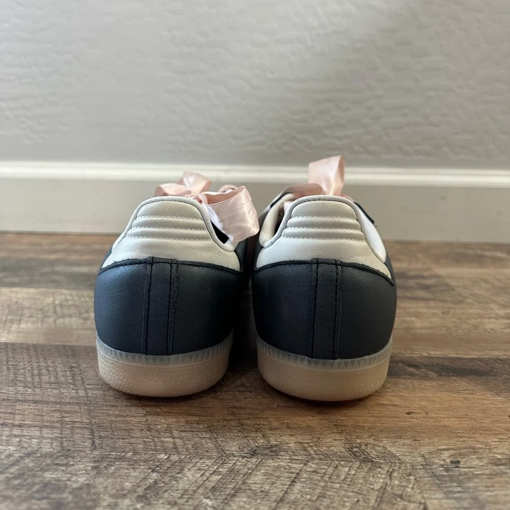 adidas Samba Black and White Sneakers - Picture 3 of 13